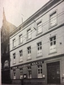 Die Geschäftsstelle in der Richmodstraße in Köln, 1932